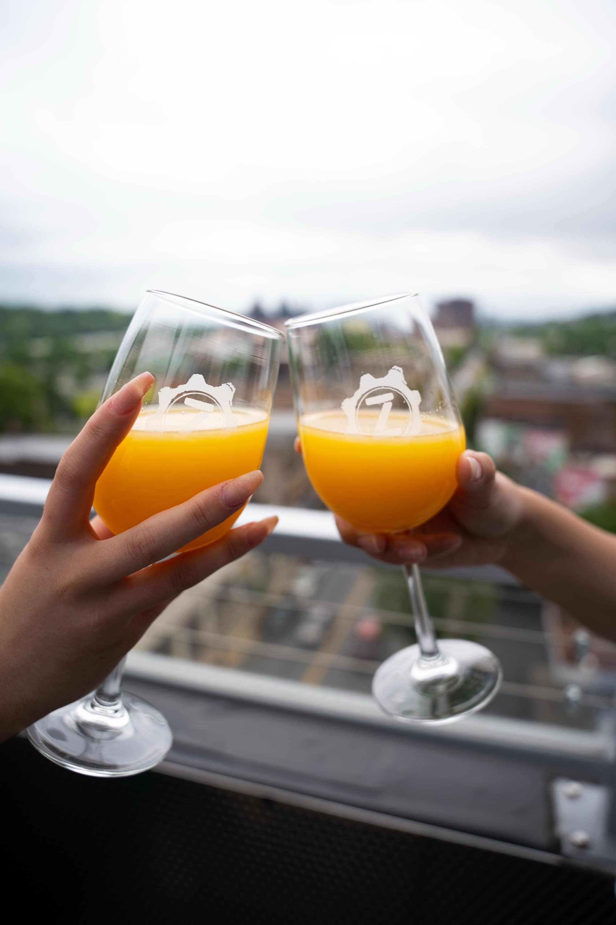 Brunch service at ZEST bar+grille, photographed by McKinney Media